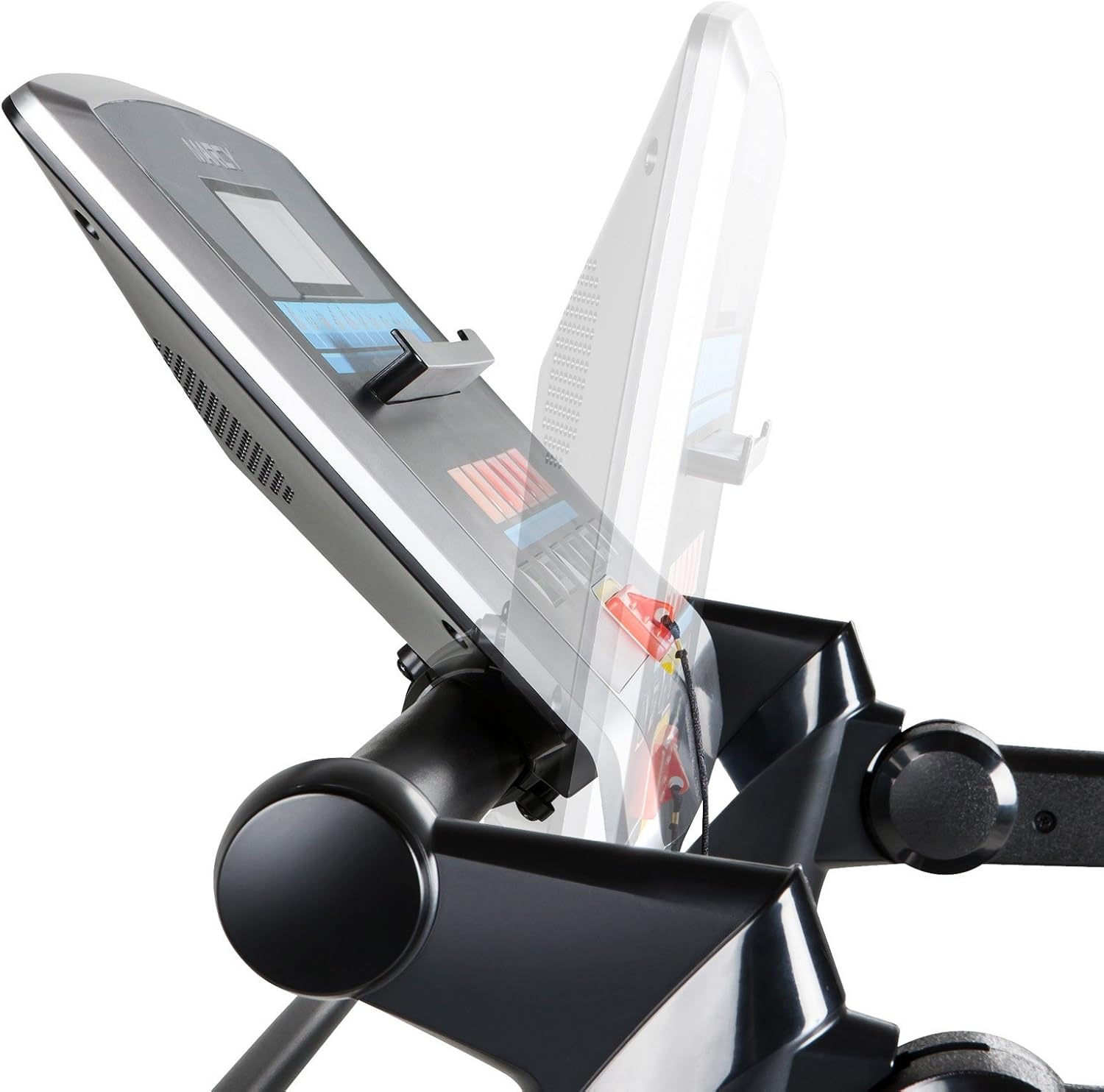 Marcy Easy Folding Motorized Treadmill/Pre Assembled Electric Running Machine JX-651BW black 30.00 x 66.00 x 126.00″