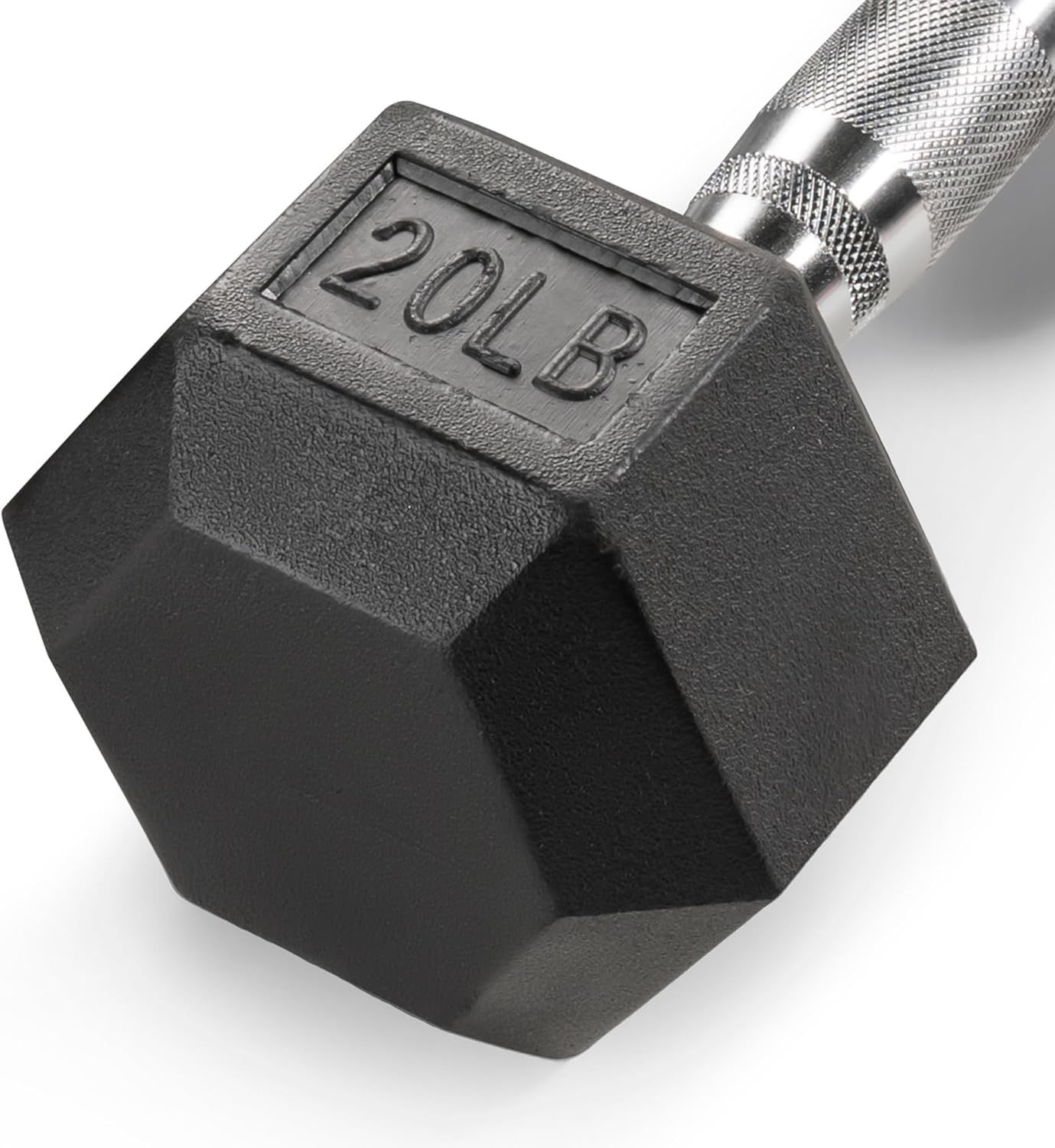 Marcy Rubber Hex Dumbbell Sold in Pairs – Available for 5lb – 20lb