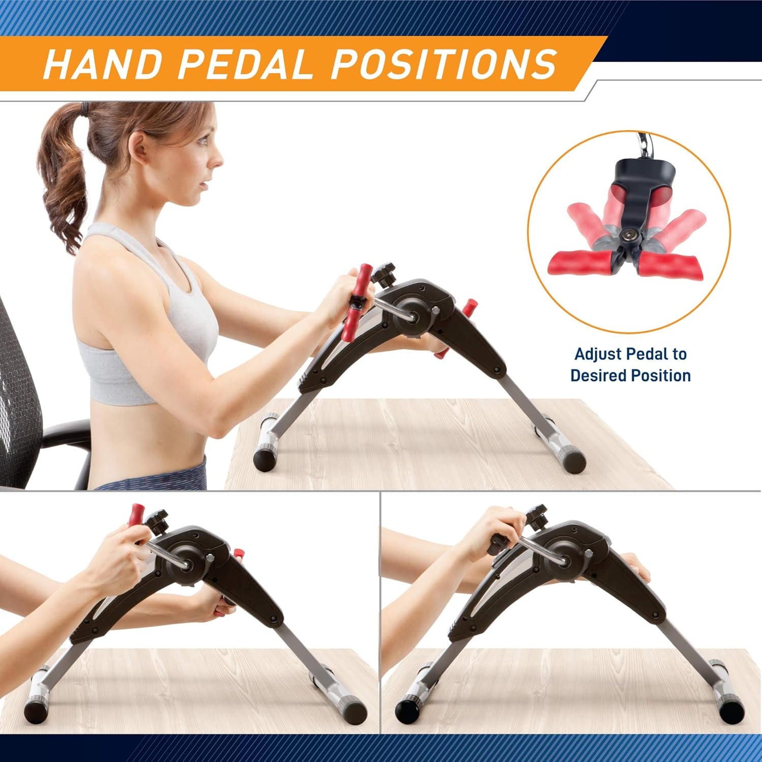 MARCYMarcy Magnetic Resistance Folding Exercise Bike with Transport Wheels – NS-653(Black-Silver)