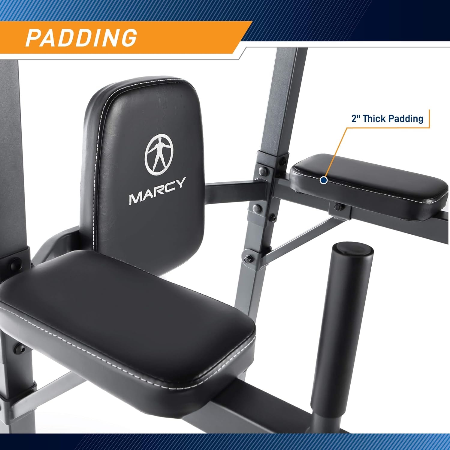 Marcy Multi-Functional Power Tower Home Gym for Strength Trainings(VKR Home Gym – Black)