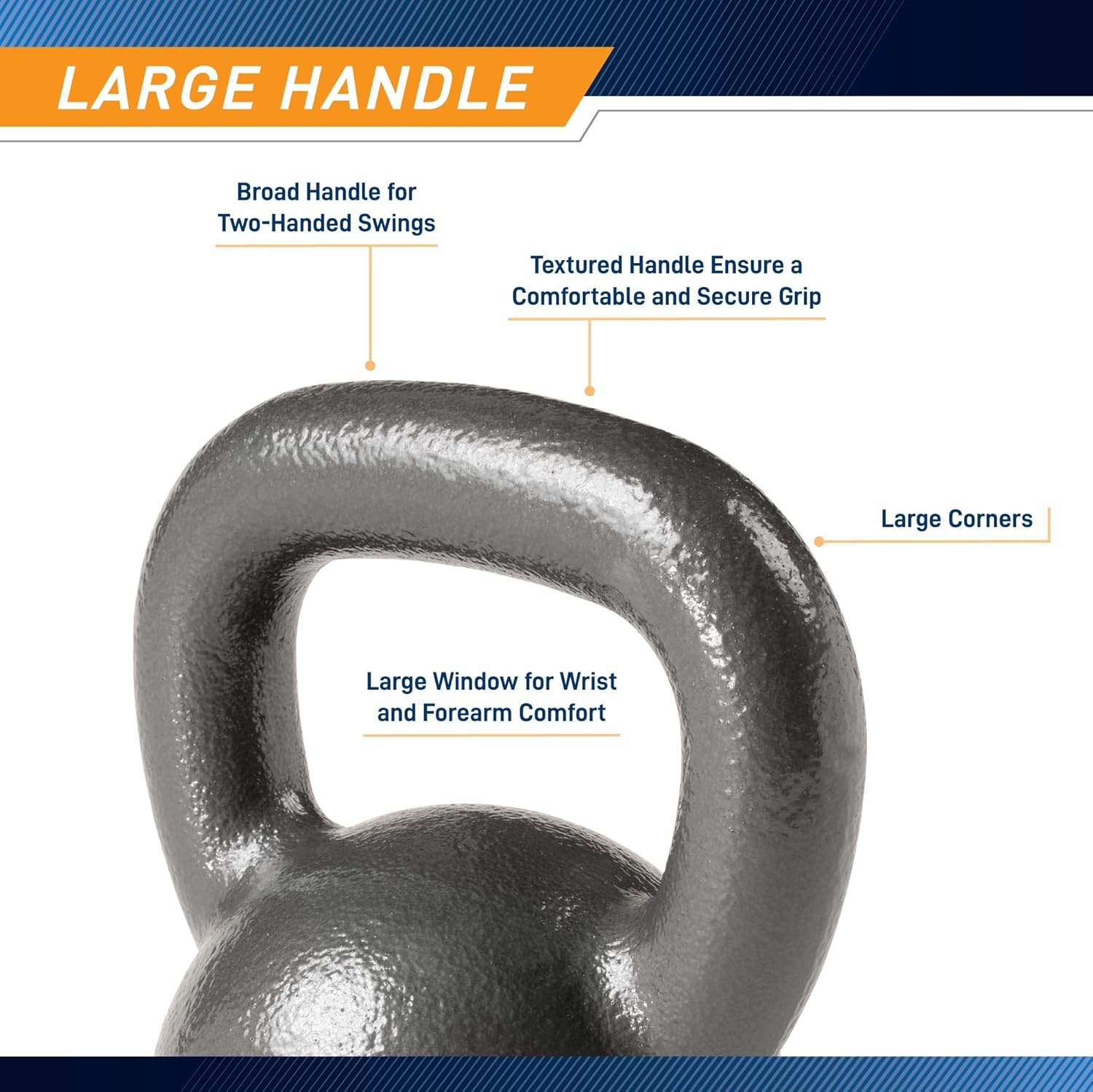 Marcy Hammertone Kettle Bells – 10 to 55 lbs. HKB Workout Weights(30 lb)