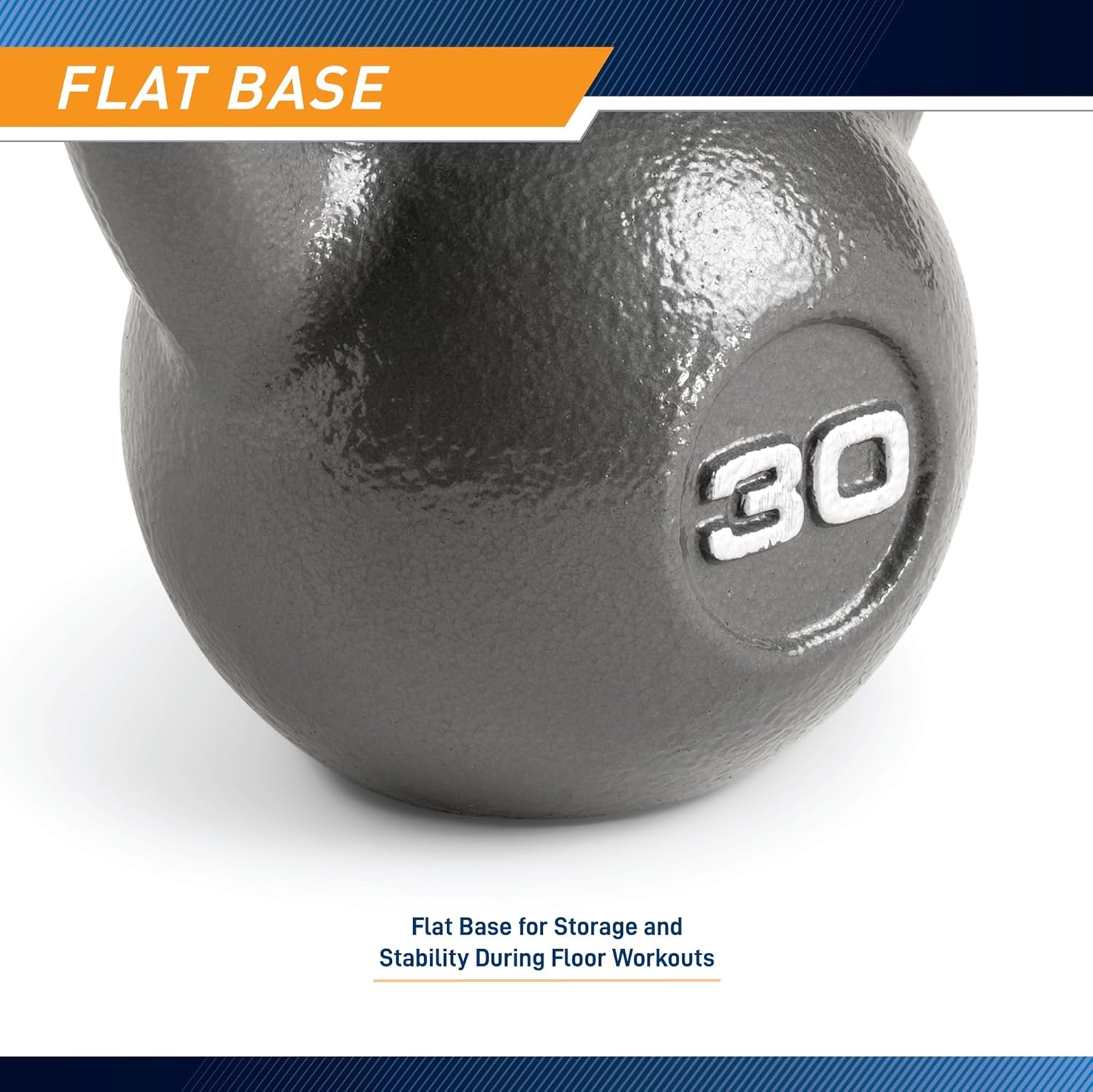 Marcy Hammertone Kettle Bells – 10 to 55 lbs. HKB Workout Weights(30 lb)