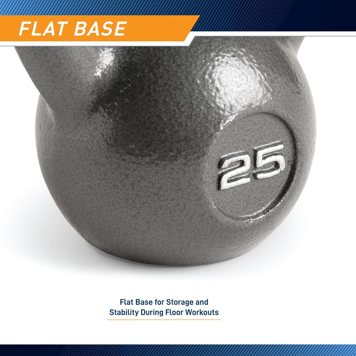 Marcy Hammertone Kettle Bells – 10 to 55 lbs. HKB Workout Weights(25 lb)