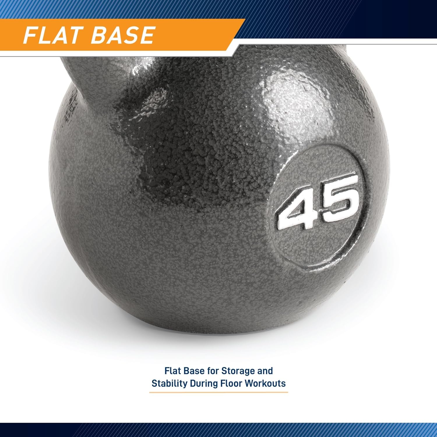 Marcy Hammertone Kettle Bells – 10 to 55 lbs. HKB Workout Weights(45 lb)