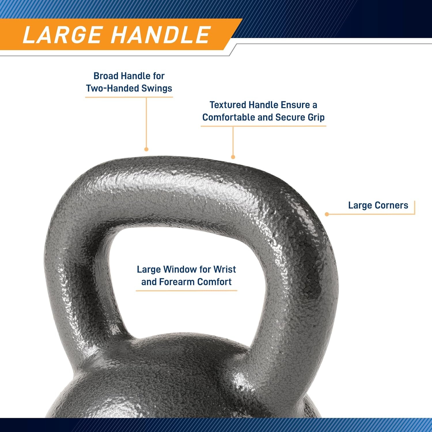 Marcy Hammertone Kettle Bells – 10 to 55 lbs. HKB Workout Weights(55 lb)