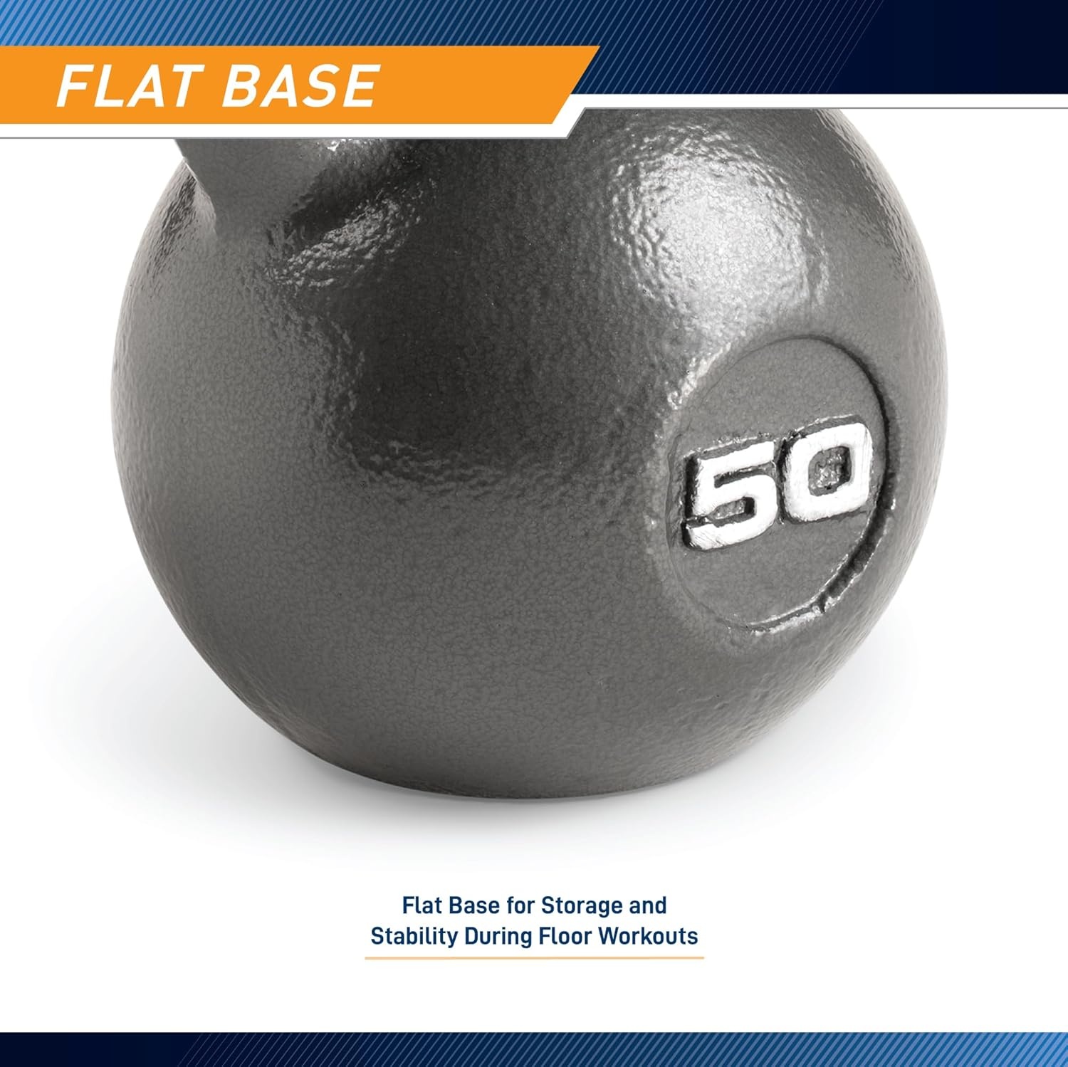 Marcy Hammertone Kettle Bells – 10 to 55 lbs. HKB Workout Weights(50 lb)
