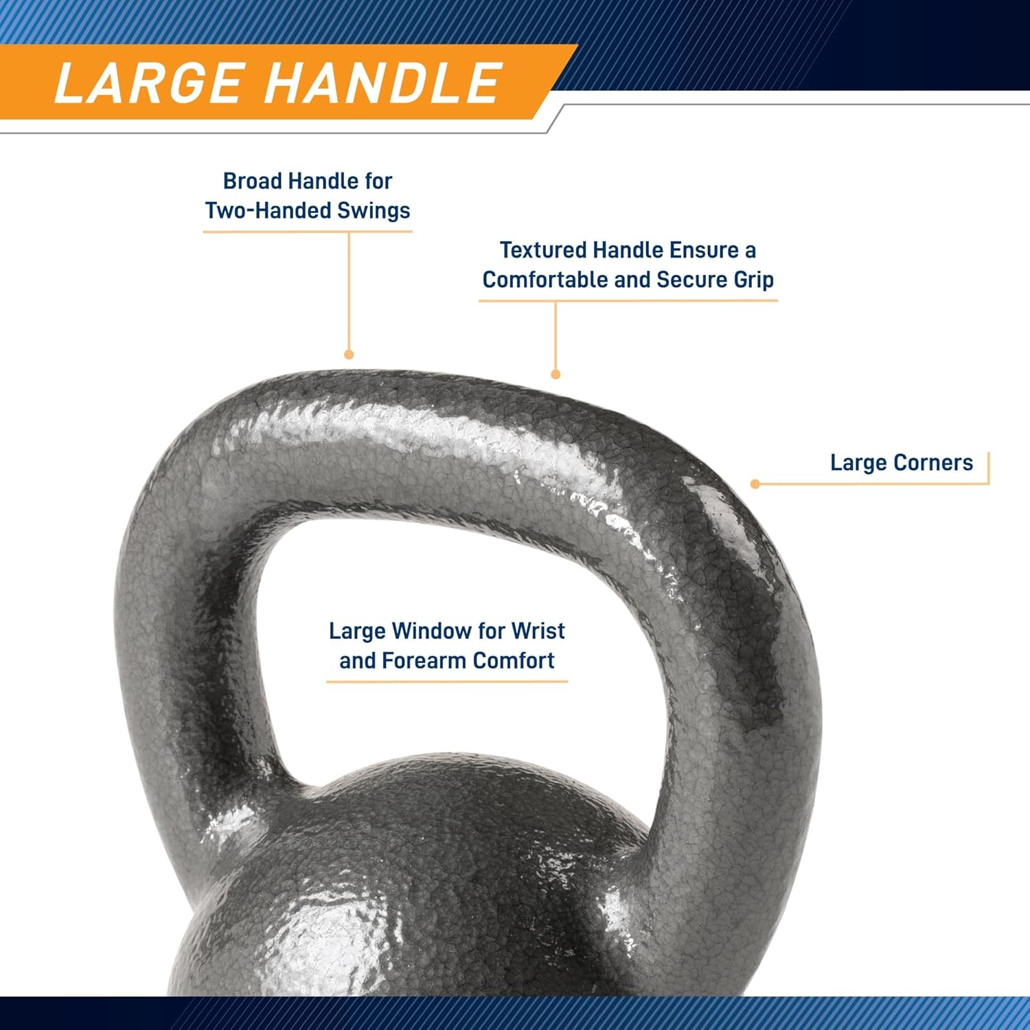 Marcy Hammertone Kettle Bells – 10 to 55 lbs. HKB Workout Weights(20 lb)