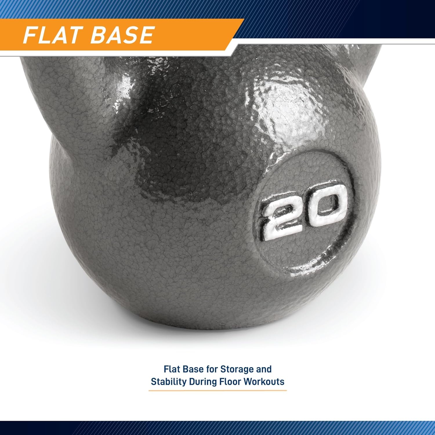 Marcy Hammertone Kettle Bells – 10 to 55 lbs. HKB Workout Weights(20 lb)