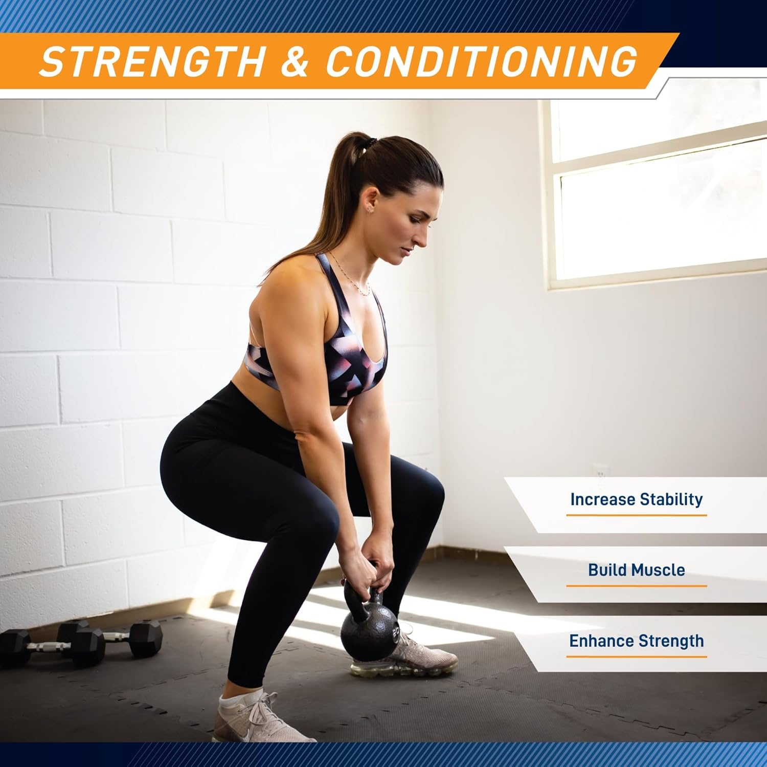Marcy Hammertone Kettle Bells – 10 to 55 lbs. HKB Workout Weights(20 lb)