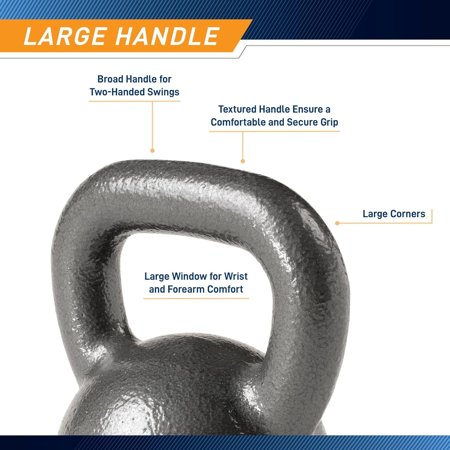 Marcy Hammertone Kettle Bells – 10 to 55 lbs. HKB Workout Weights(35 lb)
