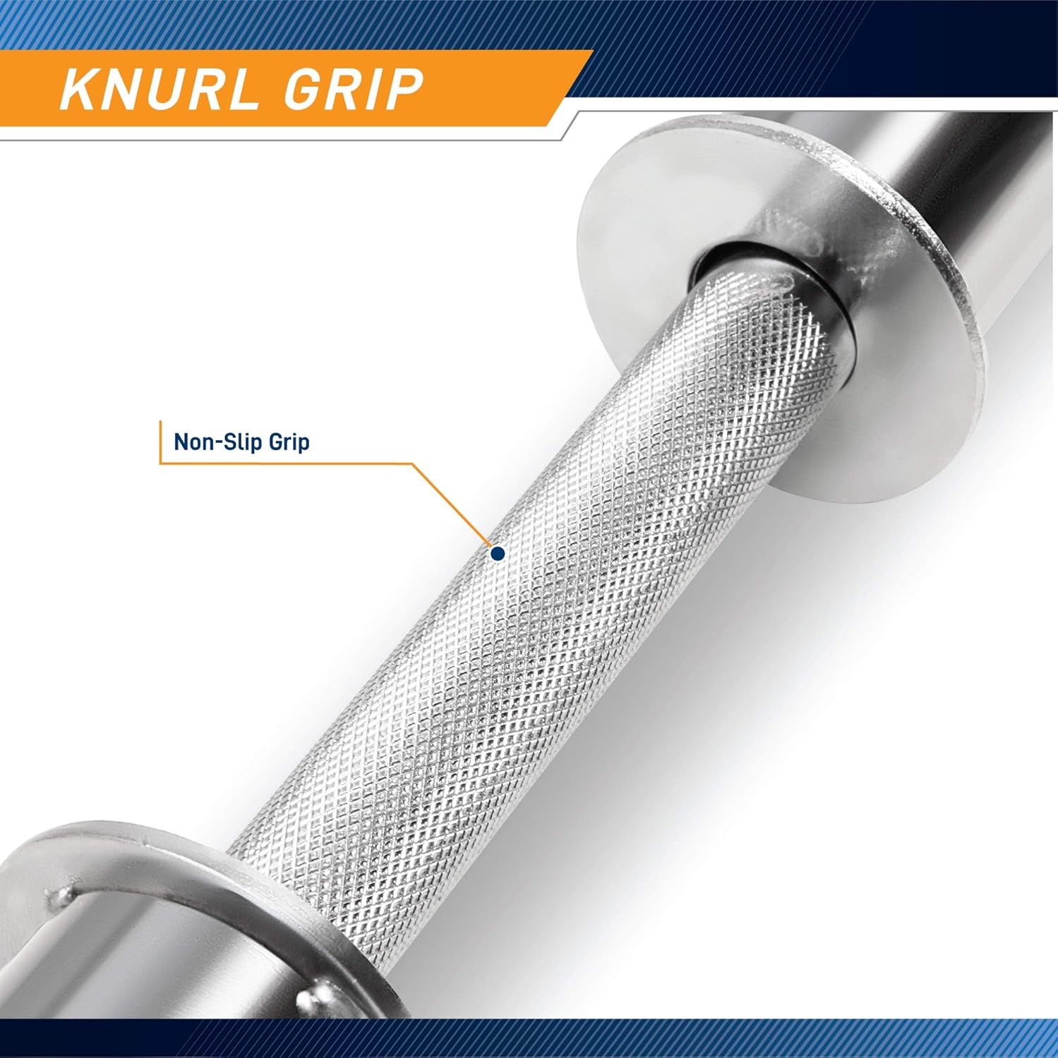 Marcy Hollow Curl Bar and Dumbbell Handle Set with Spring Collars(2 inch Diameter)