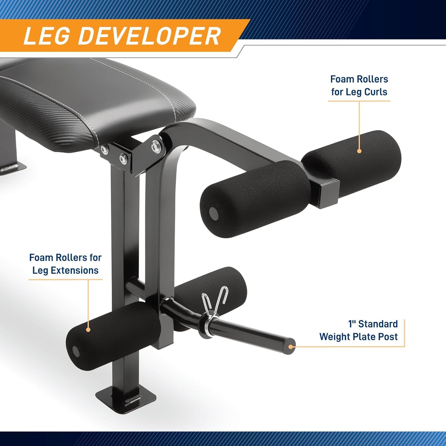 Marcy Standard Weight Bench with 80lbs to 100 lbs Vinyl-Coated Weight Set for Strength Training, Weight Lifting for Personal Home Gym(Black – 80 lbs)
