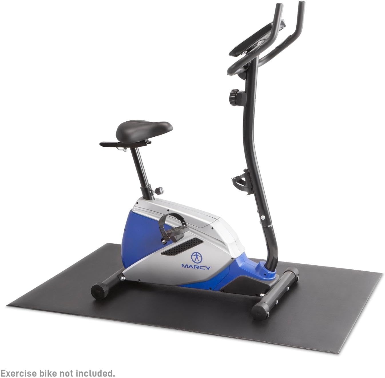 Marcy Fitness Equipment Mat and Floor Protector Compatible for Treadmills, Elliptical, Exercise Bikes, Stationary Cycles and Accessories(Regular 60″)