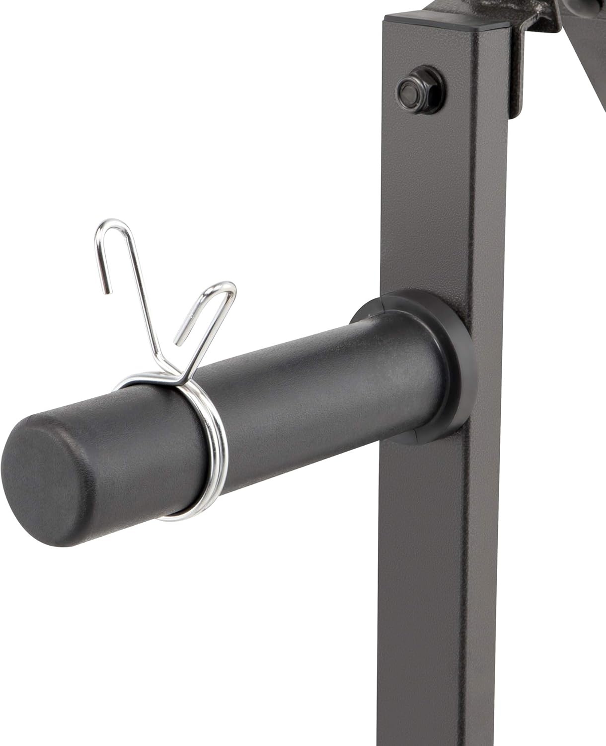 Marcy Olympic Weight Plate Tree for 2-Inch Plates Weight Storage Rack(A-Frame – Black)