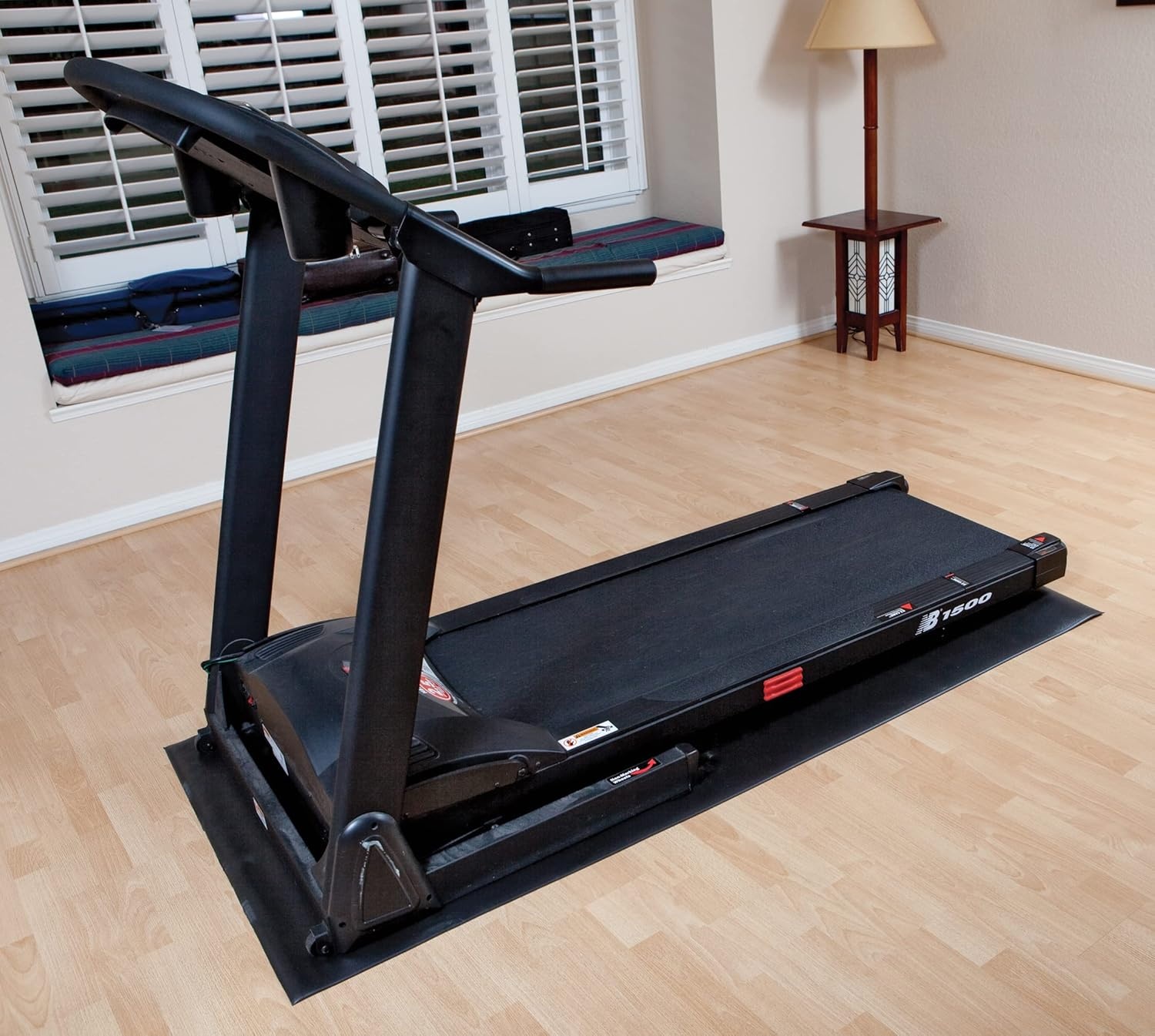 Marcy Fitness Equipment Mat and Floor Protector Compatible for Treadmills, Elliptical, Exercise Bikes, Stationary Cycles and Accessories(Extra Long 78″)